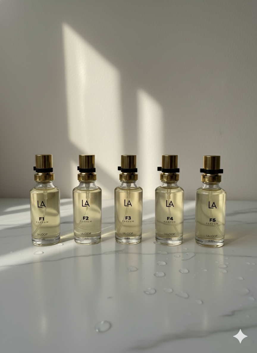 Kit 03 - J Adore (F5) +212 Vip Rosé (F4) + Good Girl (F3) + Classique (F2) + La Vie est Belle (F1) (Perfume Contratipo)